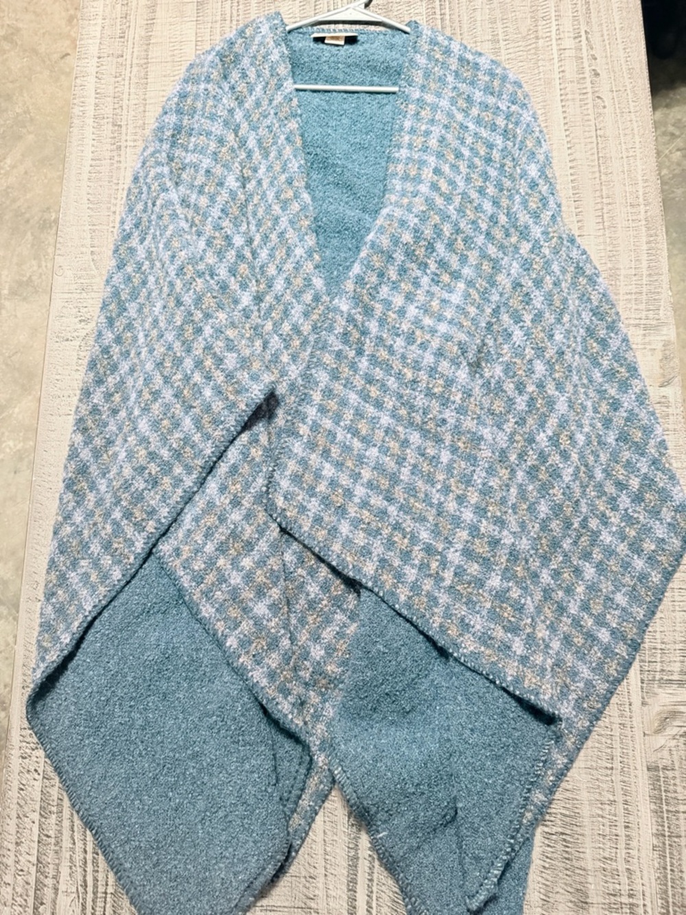 Boyne Valley Weavers Heathered Slate Knit Cardigan